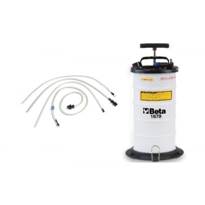 Extrator de fluidos, pneumático e manual, 9,5 litros